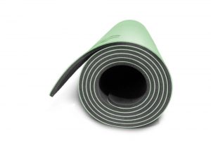 Yoga Mat - Green (side view)